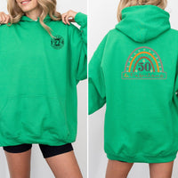 50 & Fabulous 50th Birthday Shirt Hoodie – Celebrate in Style - Bliss Birthday Shirts - Irish Green - S