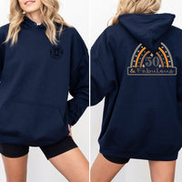 50 & Fabulous 50th Birthday Shirt Hoodie – Celebrate in Style - Bliss Birthday Shirts - Navy - S