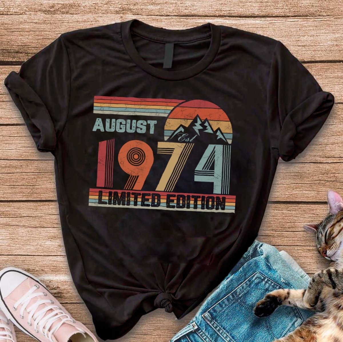 50th-august-birthday-custom-retro-shirt-