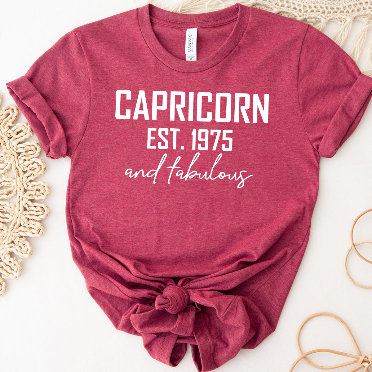 Capricorn 1975 Shirt - 50 Years of Fabulous Capricorn Style