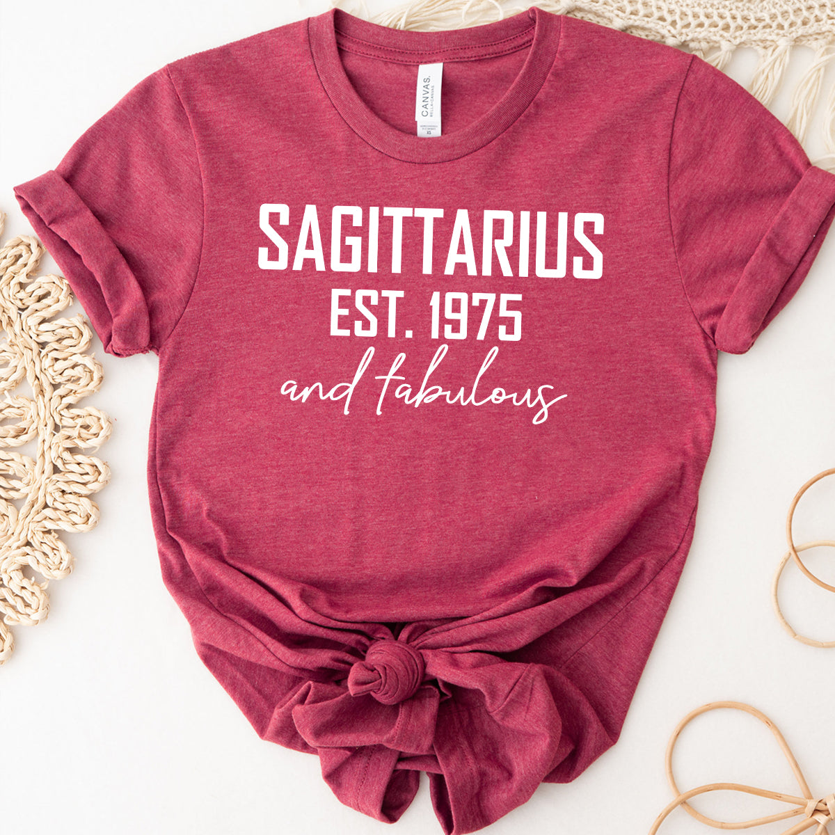 Sagittarius 1975 Shirt - Celebrating 50 Years of Fabulous Style