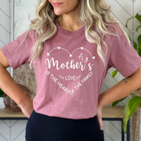 A Mother is the Heart of the Family - Birthday Shirt - Bliss Birthday Shirts - Small - Mauve