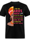 Aries Queen Birthday Shirt - Custom T - Shirt - Bliss Birthday Shirts - Black - S