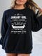 As a January Girl I Have 3 Sides - Birthday Sweatshirt & Hoodie - Bliss Birthday Shirts - Small - Black