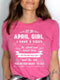 As an April Girl I Have 3 Sides - Birthday Bash Shirt - Bliss Birthday Shirts - Small - Pink