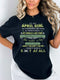 As an April Girl My Standards Are High - Birthday Bash Shirt - Bliss Birthday Shirts - Small - Black