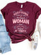 Birthday Shirt for 30 - Year - Old Women - Celebrating Strong Women in Style - Bliss Birthday Shirts - Maroon - S