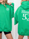 Blessed by God for 50 Years 50th Birthday Shirt Hoodie – Grateful & Fabulous - Bliss Birthday Shirts - Irish Green - S