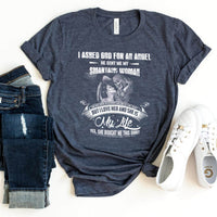 Born in October - She's a Bit Crazy But I Love Her Men's Shirt - Bliss Birthday Shirts - Heather Navy - Small