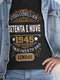 Camiseta de Aniversário 1945 - Camiseta Retro Personalizável - Bliss Birthday Shirts - Black - S