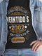 Camiseta Personalizada 2002 - Camiseta Única de Celebración - Bliss Birthday Shirts - Black - S