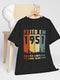 Camiseta Retro de Cumpleaños 1951 - Hecho En 1951 - Bliss Birthday Shirts - Black - S