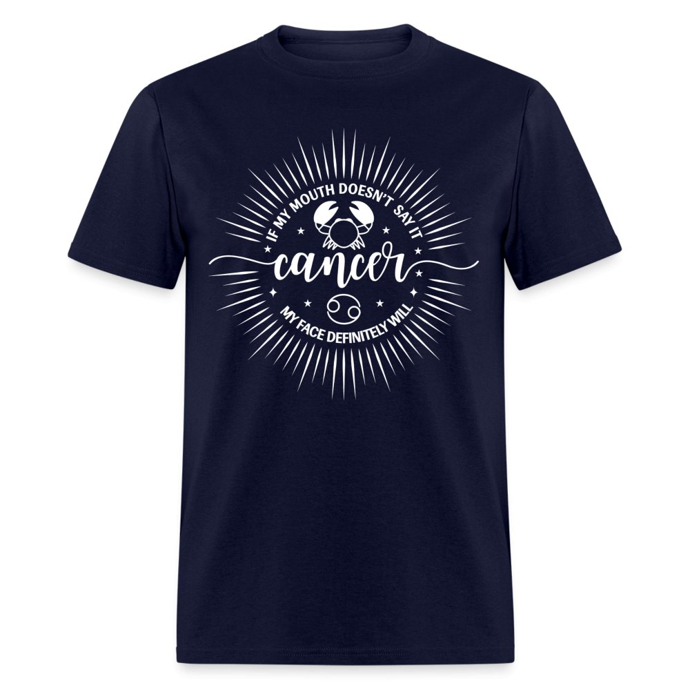 Cancer Birthday Shirt - Custom T - Shirt - Bliss Birthday Shirts - Navy - S