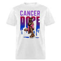 Cancer Dope Birthday Shirt - Custom Zodiac T - Shirt - Bliss Birthday Shirts - Ice Grey - S