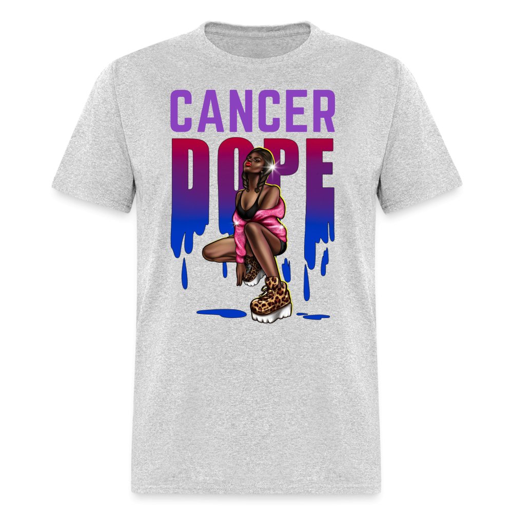 Cancer Dope Birthday Shirt - Custom Zodiac T - Shirt - Bliss Birthday Shirts - Sport Grey - S