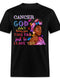 Cancer God Birthday Shirt - Custom Zodiac T - Shirt - Bliss Birthday Shirts - Black - S