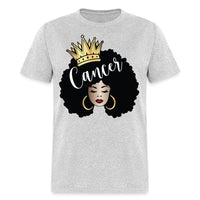 Cancer Queen Birthday Shirt - Custom T - Shirt - Bliss Birthday Shirts - Sport Grey - S