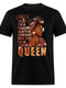 Cancer Smart Queen Birthday Shirt - Custom T - Shirt - Bliss Birthday Shirts - Black - S