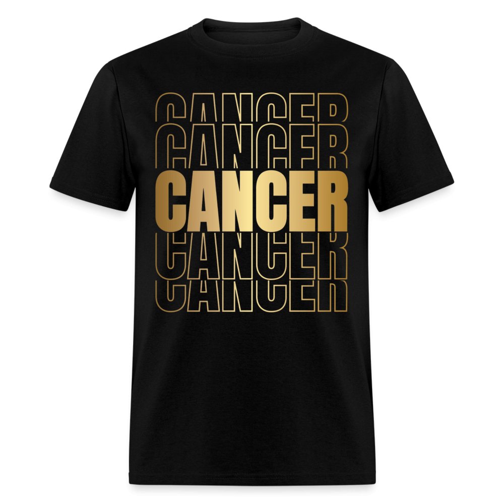 Cancer Star Sign Unisex Birthday Shirts - Custom T - Shirts - Bliss Birthday Shirts - Black - S