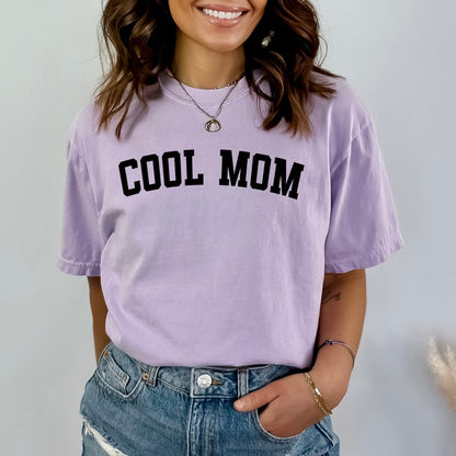 Cool Mom - Birthday Shirt - Bliss Birthday Shirts - Small - Lilac