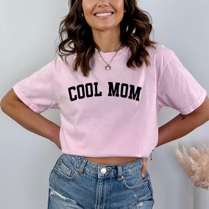 Cool Mom - Birthday Shirt - Bliss Birthday Shirts - Small - Pink