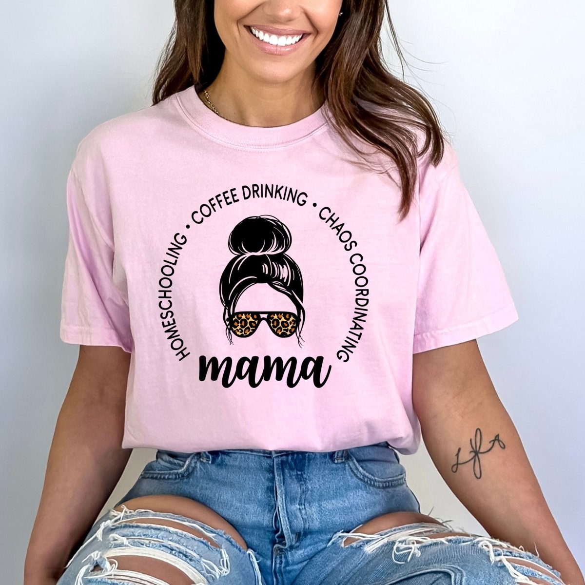 Coordinating Mama - Birthday Shirt - Bliss Birthday Shirts - Small - Pink