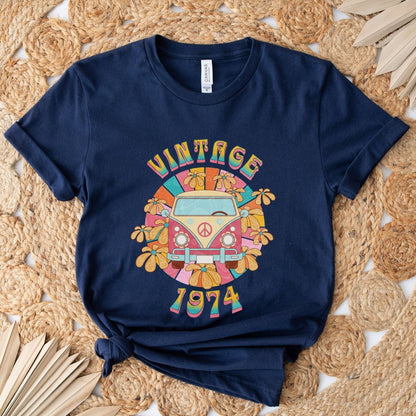 Creative 50th Birthday Shirt Ideas for the Perfect Gift - Bliss Birthday Shirts - S - Navy