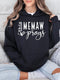 Custom Hoodie - This MeMaw Prays Womens Birthday Sweatshirt - Bliss Birthday Shirts - Black - S