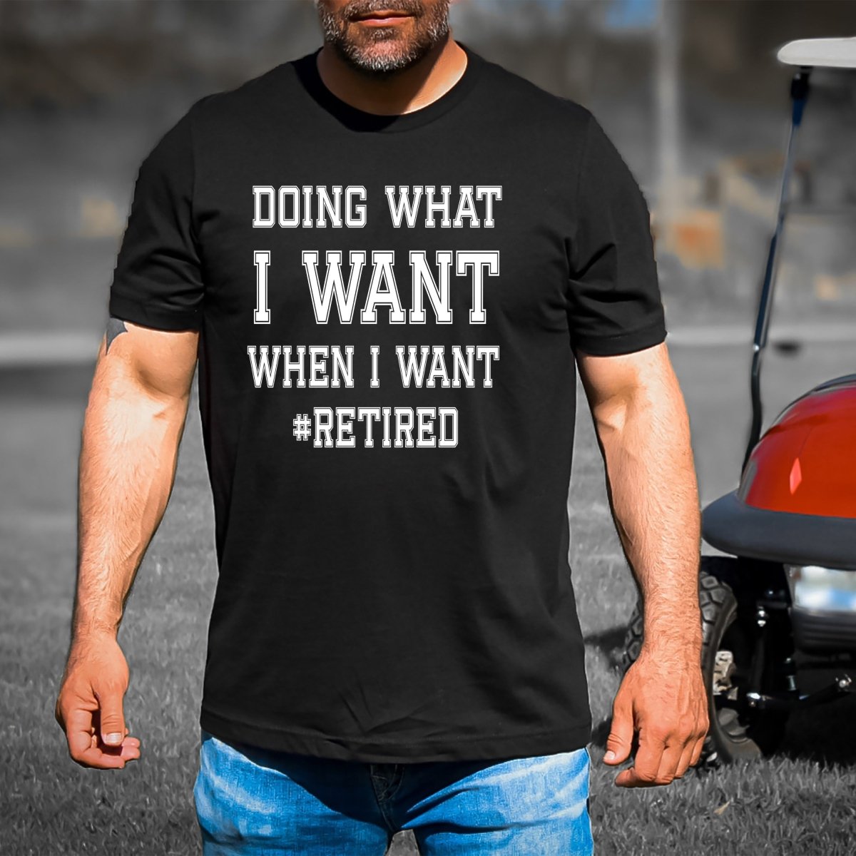 Doing What I Want - Men's Birthday Shirt - Bliss Birthday Shirts - Small - Black