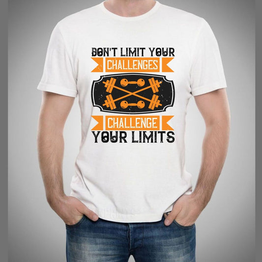 Don't Limit Your Challenges - Men's Birthday Shirt - Bliss Birthday Shirts - Small - White