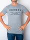 Funny Grandpa T Shirt - Grumpa Mens Tee - Bliss Birthday Shirts - S - Dark Heather Grey