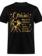 Gemini Zodiac Unisex Shirt - Custom T - Shirt - Bliss Birthday Shirts - Black - S