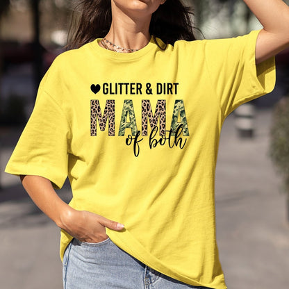 Glitter and Dirt - Birthday Shirt - Bliss Birthday Shirts - Small - Maize Yellow