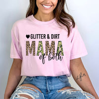 Glitter and Dirt - Birthday Shirt - Bliss Birthday Shirts - Small - Pink