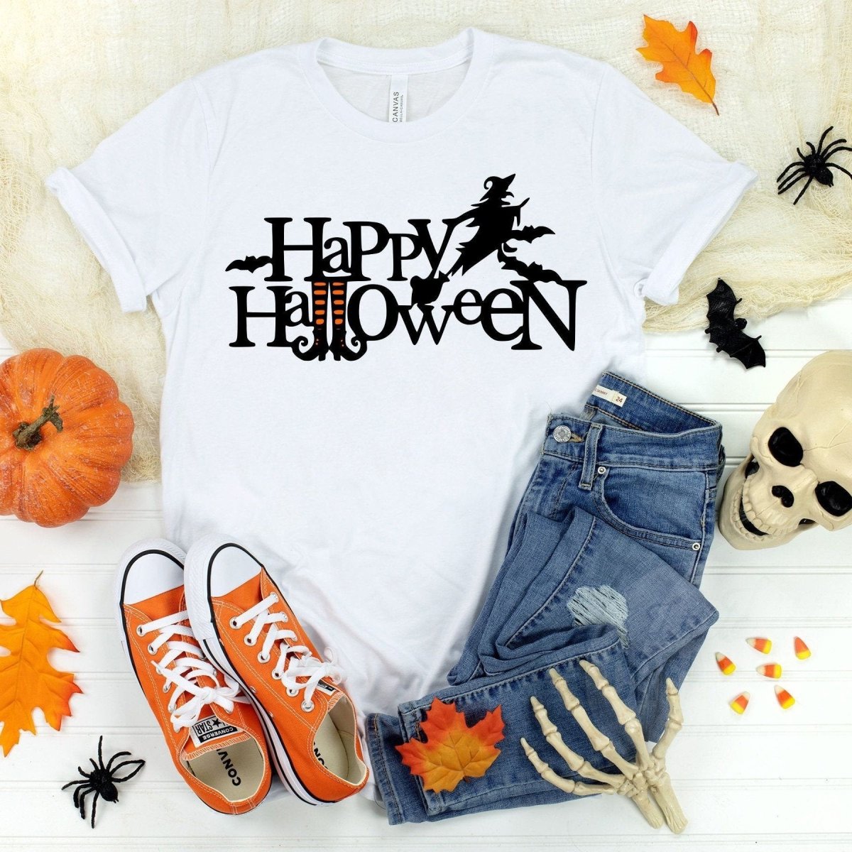 Happy Halloween Shirts - Hocus Pocus Shirts - Bliss Birthday Shirts - S - White