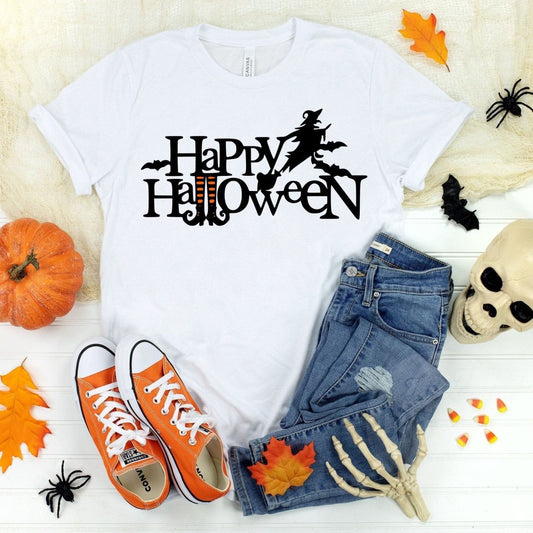 Happy Halloween Shirts - Hocus Pocus Shirts - Bliss Birthday Shirts - S - White