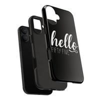 Hello Fifty Five Phone Case - Bliss Birthday Shirts - iPhone 16 Plus - 