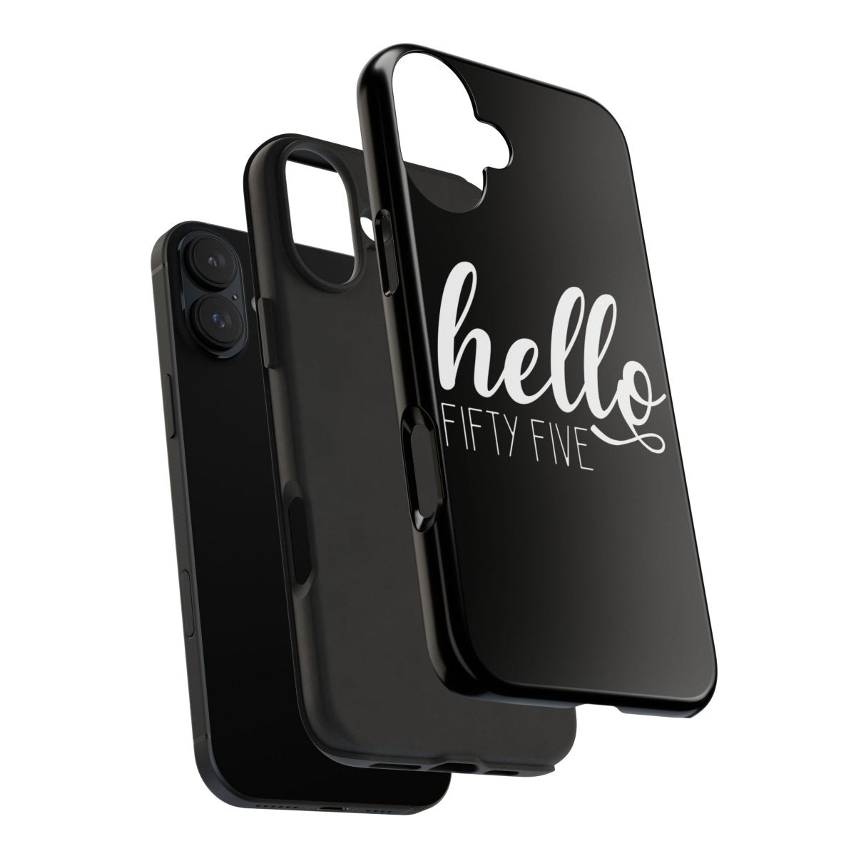 Hello Fifty Five Phone Case - Bliss Birthday Shirts - iPhone 16 Plus - 