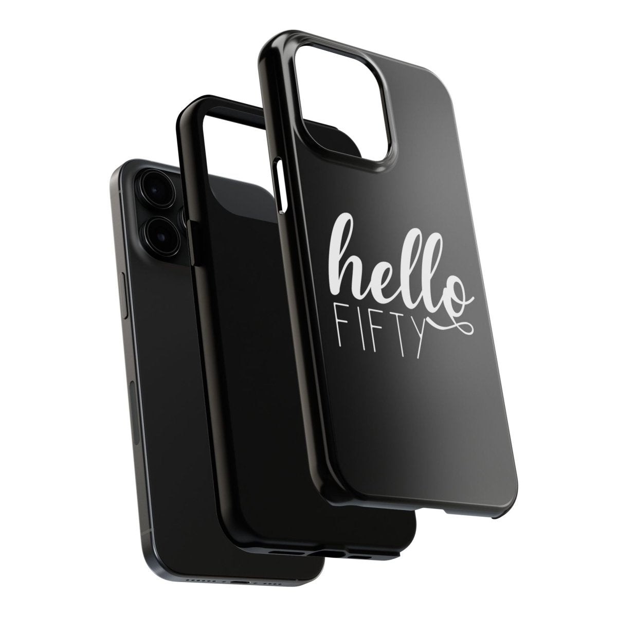 Hello Fifty Phone Case - Bliss Birthday Shirts - iPhone 16 - 