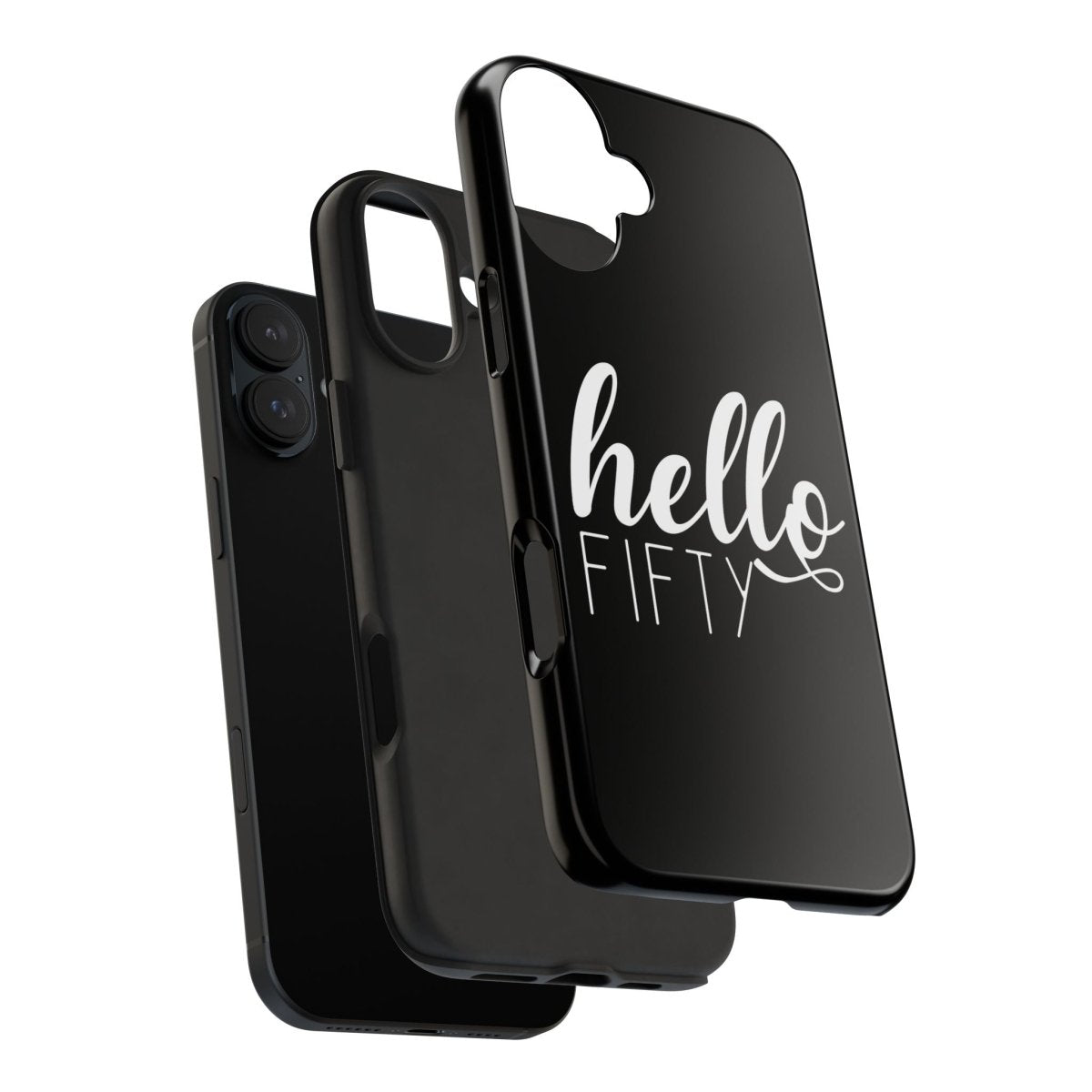 Hello Fifty Phone Case - Bliss Birthday Shirts - iPhone 16 Plus - 