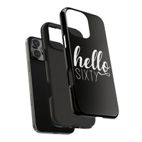 Hello Sixty Phone Case - Bliss Birthday Shirts - iPhone 16 - 