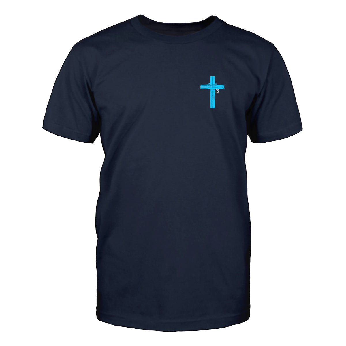 I Asked God & He Sent Me My Daughter Mens T - Shirt - Proud Dad Gift - Bliss Birthday Shirts - Navy - S