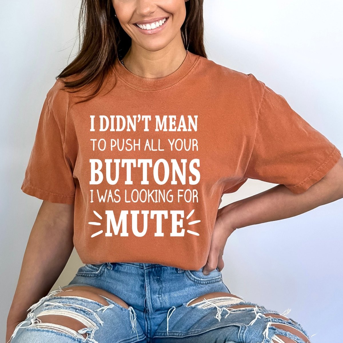 I Was Looking for Mute - Birthday Shirt - Bliss Birthday Shirts - Small - Autumn