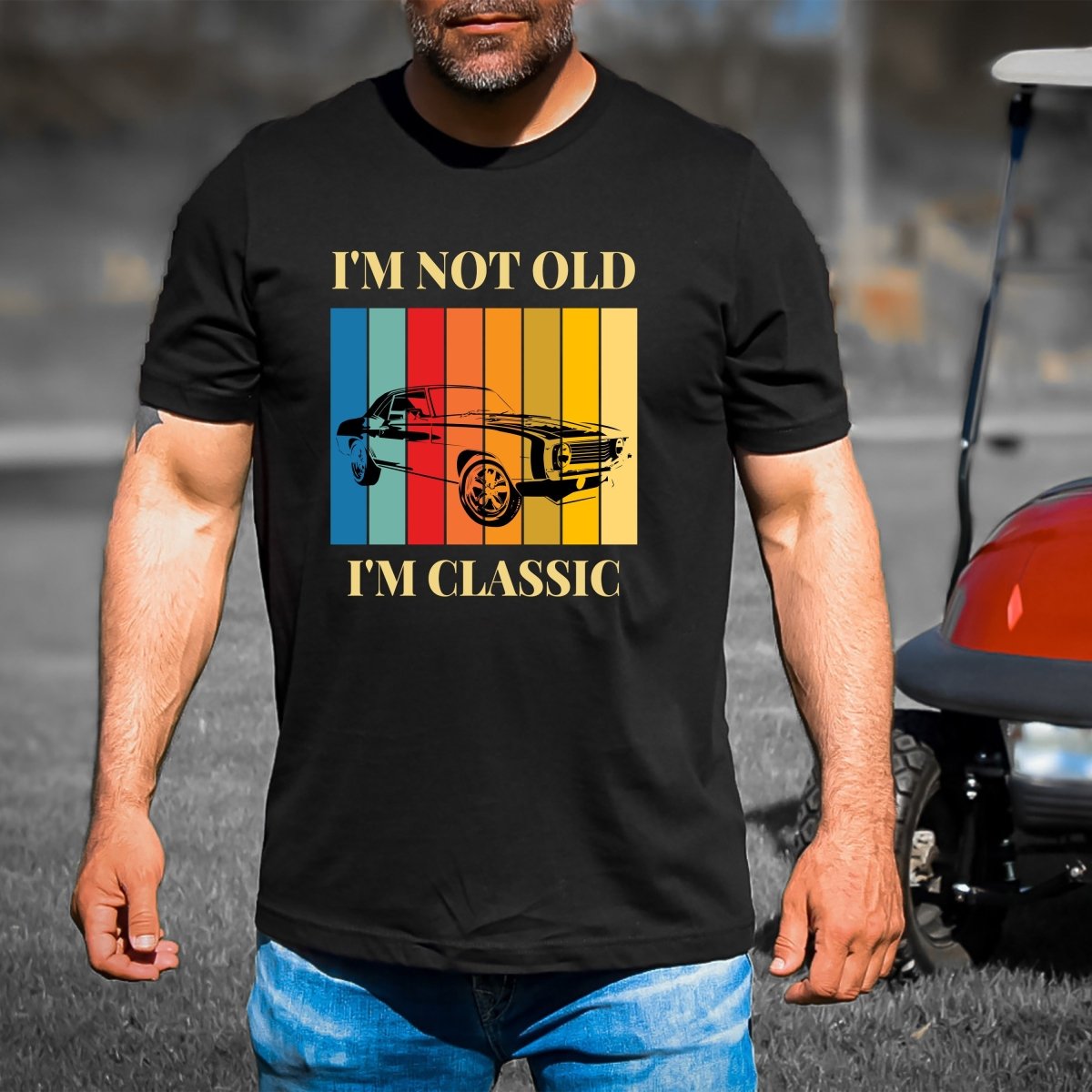 I'm Classic - Men's Birthday Shirt - Bliss Birthday Shirts - Small - Black