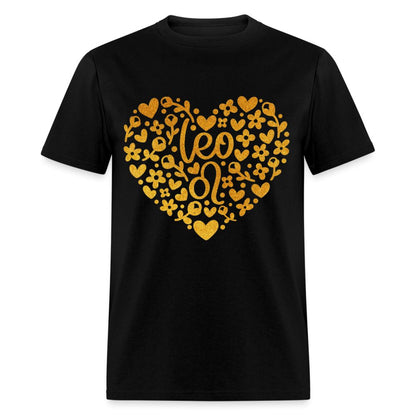 Leo Birthday Shirts - Custom T - Shirts - Bliss Birthday Shirts - Black - S