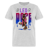 Leo Dope Birthday Shirt - Custom Unisex T - Shirt - Bliss Birthday Shirts - Sport Grey - S