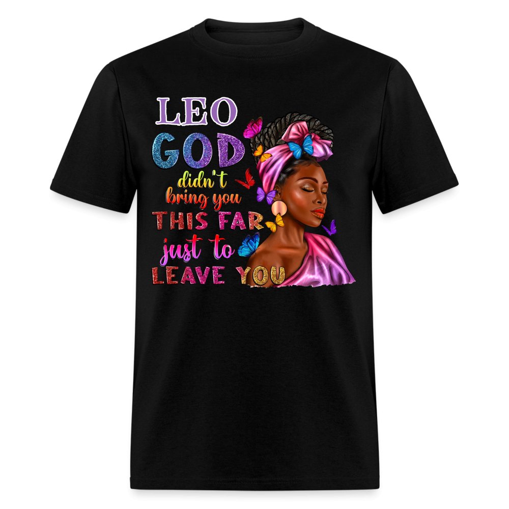 Leo God Birthday Shirt - Custom Unisex T - Shirt - Bliss Birthday Shirts - Black - S