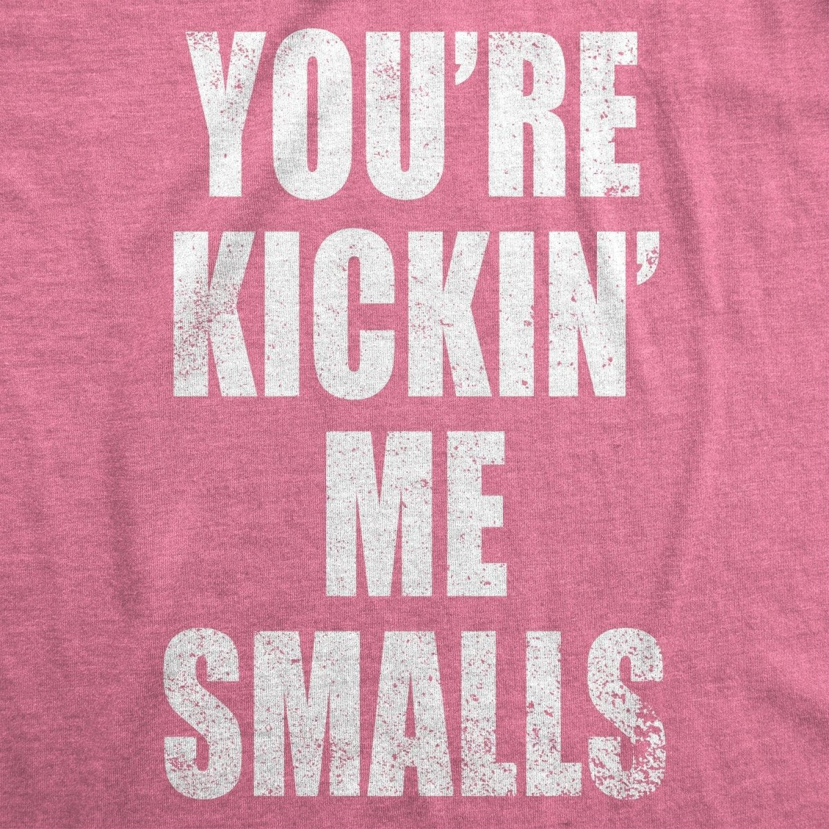 Maternity T Shirt - Kickin Me Smalls Womens Tee - Bliss Birthday Shirts - S - Heather Purple