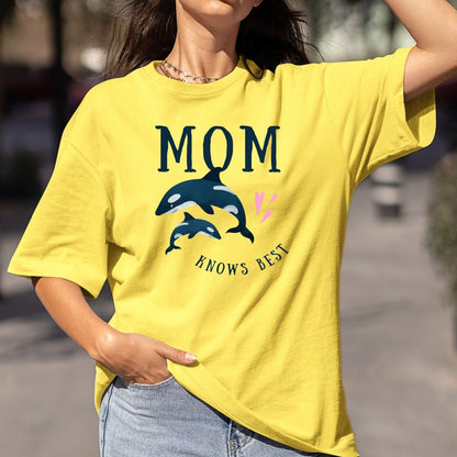 Mom Knows Best - Birthday Shirt - Bliss Birthday Shirts - Small - Maize Yellow