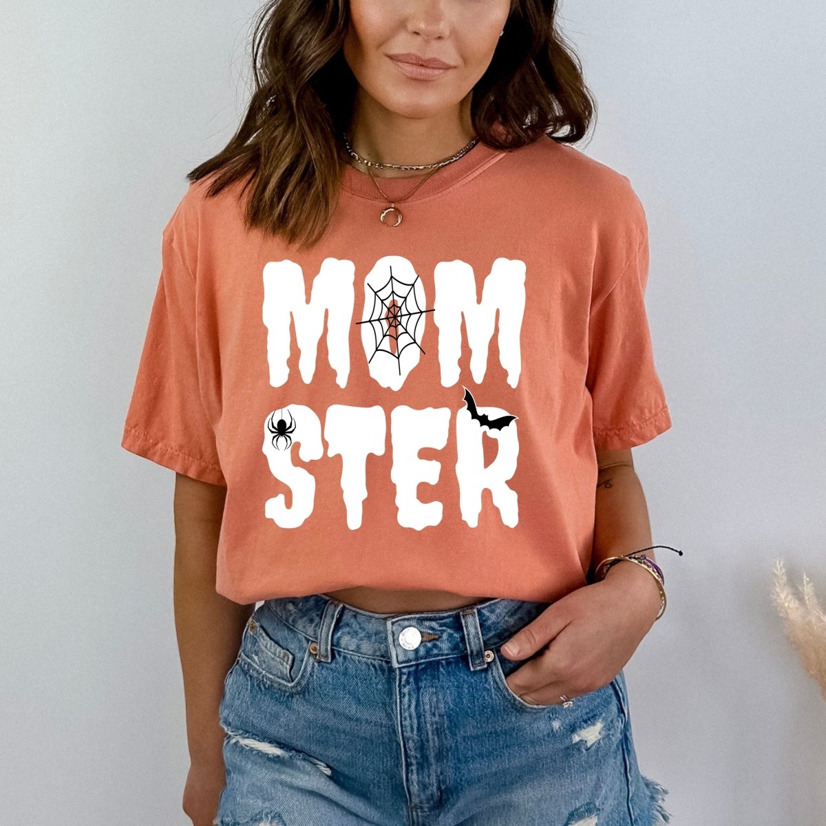 MOMSTER - Birthday Shirt - Bliss Birthday Shirts - Small - Sunset